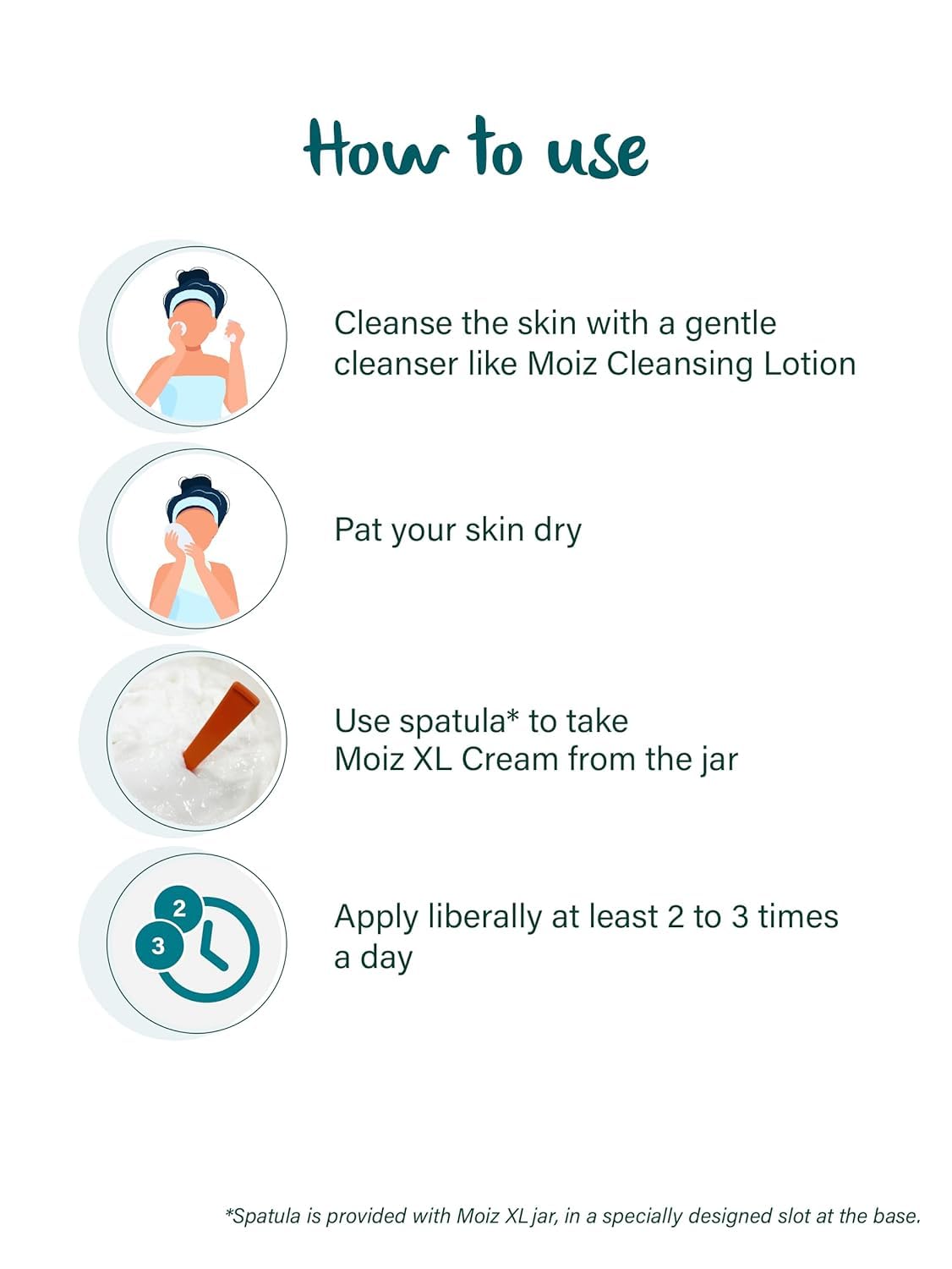 Moiz XL Hydro Boost Face & Body Cream | For Dry to Very Dry Skin | Formulated with 13 Moisturizers | Paraben Free & Cruelty-Free - 500gm