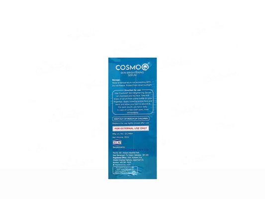 CosmoQ Skin Brightening Serum