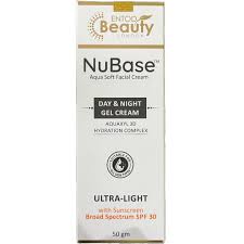 Entod Beauty NuBase Aqua Soft Facial Day & Night Cream with SPF 30 50gm