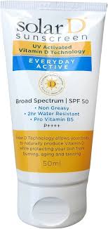 Solar D Sunscreen Everyday Active Sunscreen SPF 50 PA++++