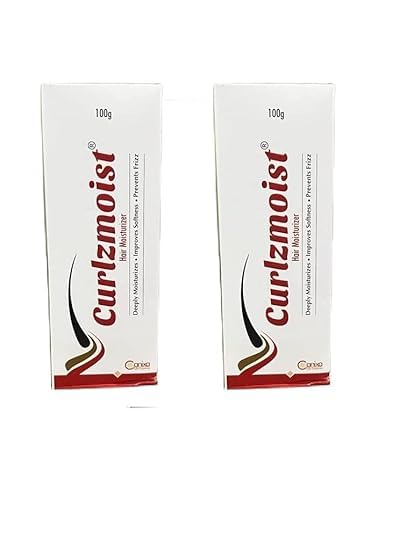 UNIGLOW CURLZMOIST HAIR MOISTURIZER (PACK OF 2 100GM X 2)