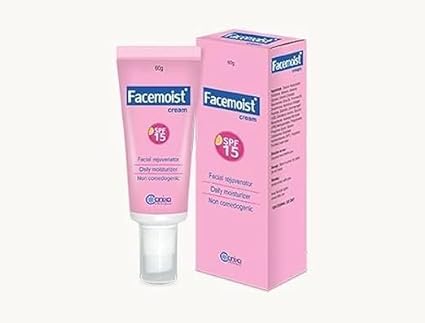 UNIGLOW Facemoist Cream SPF 15 Daily Moisturizer with sunscreen