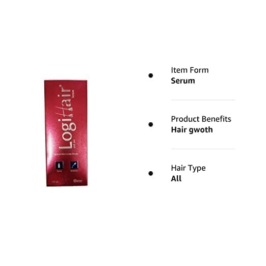 All Type Logihair Hair Serum For Best Hair Result (126ml) Men, Women