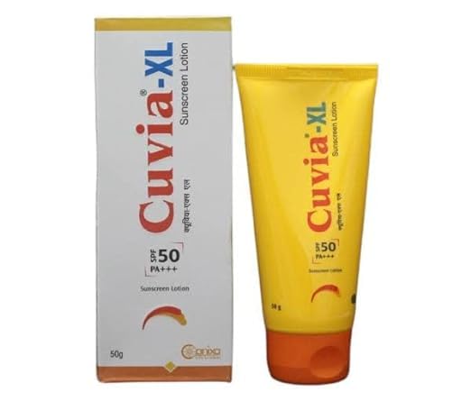 UNIGLOW Cuvia xl sunscreen lotion Uva, Uvb Protection - spf 50