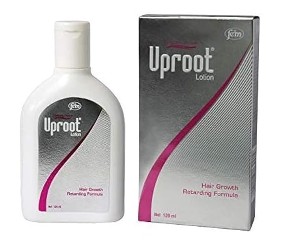 Uproot Lotion Hair Growth Retarding Formula, Reduces Unwanted Hair Growth, White, 120 ml