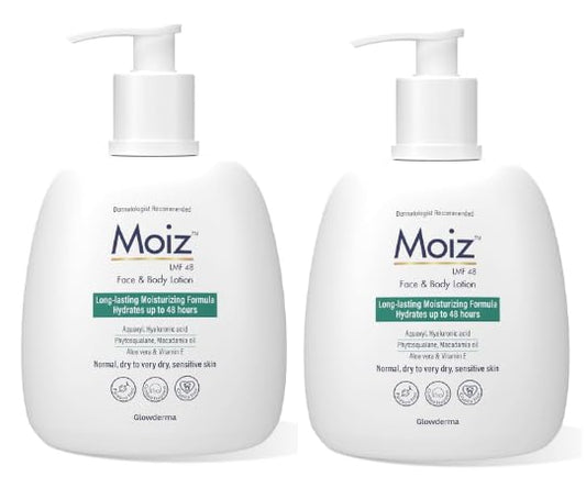 Moiz LMF 48 Face & Body Lotion 200ml (Pack of 2 * 200ml)