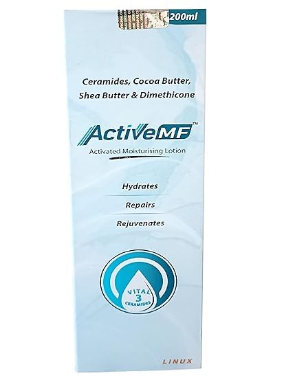 Active MF Activated Moisturising Lotion With Ceramide (200ml) Prevents Irritation And Skin Dryness