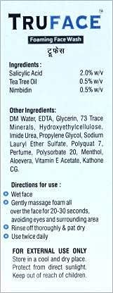 ALNICHE SWR_Truface Facewash, White, 60 ml (Pack of 1) (KT-SCA-005)