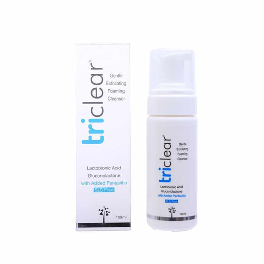 Triclear Gentle Foaming Cleanser for Sensitive Skin, 100ml