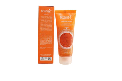 actame C Vitamin C Facewash | Skin Brightening with Moisturizing Protection | The Untamed Natural Facewash | Net Weight - 70g | (Pack of 1)