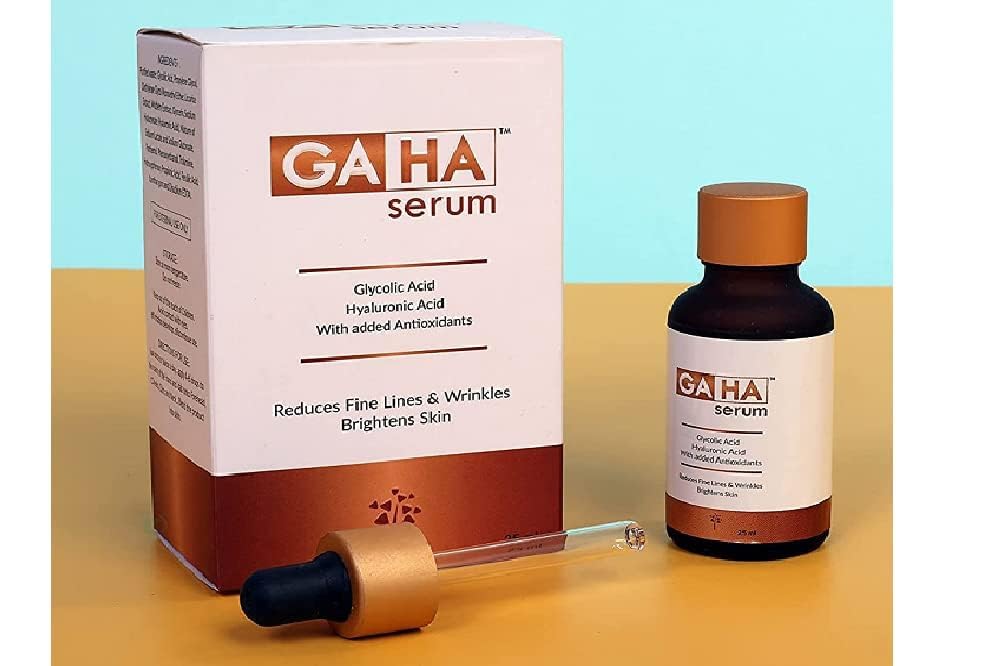 G A H A Serum Anti-Aging Face Serum With Added Antioxidants, Reduces Fine Lines & Wrinkles And Brightening Skin (25ml)