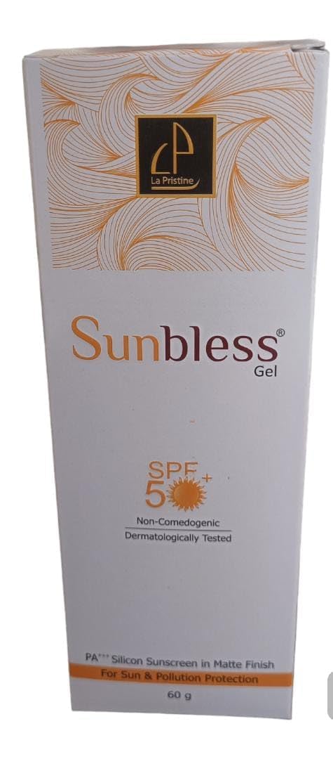 sunbless sunscreen gel spf 50+ pack of 60gm