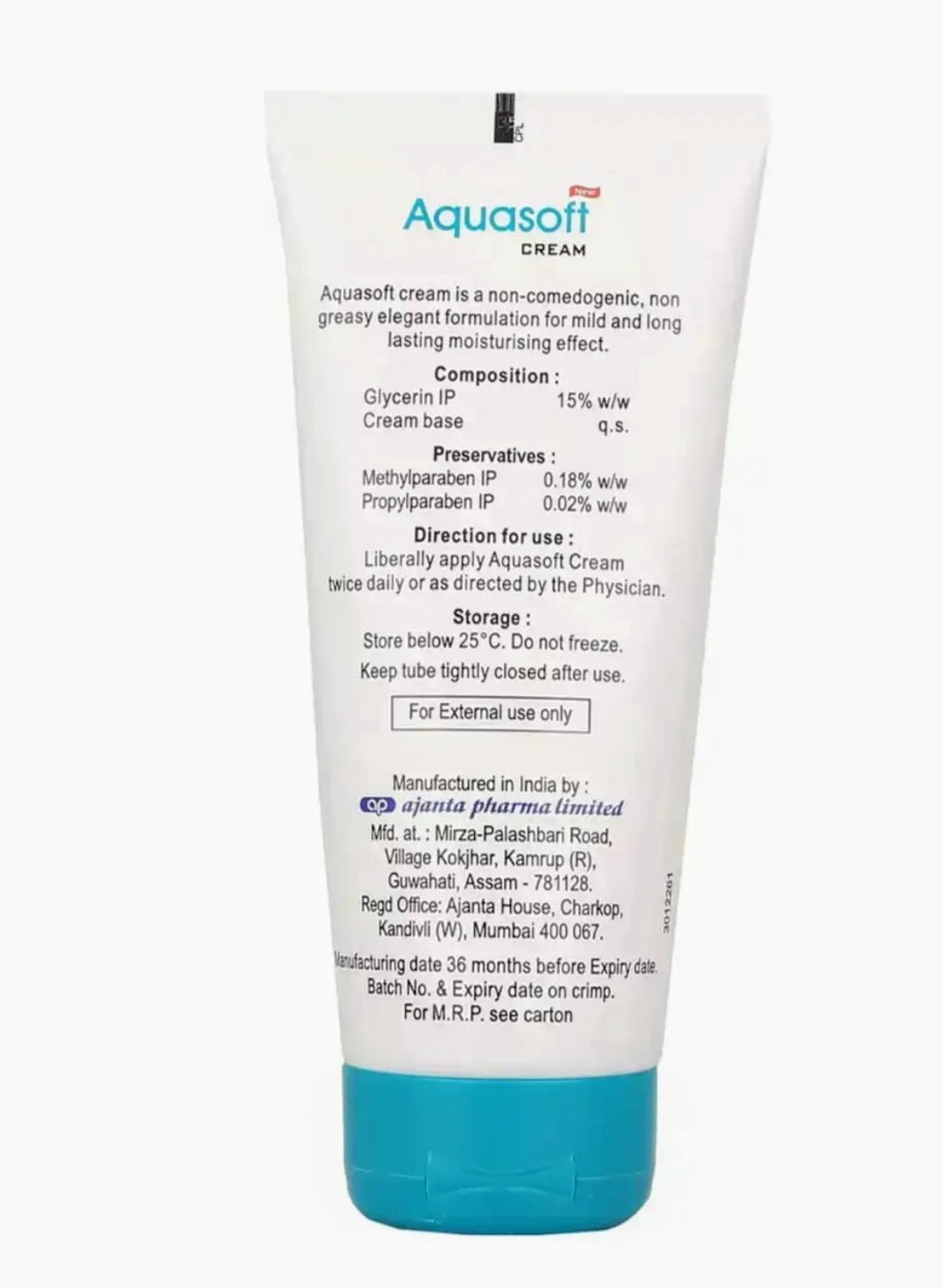 Aquasoft Moisturising Cream for Rough and Itchy Skin 150gm