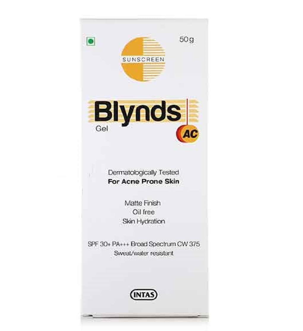 Blynds Ac Sun Screen Gel For Normal Skin Type 50Gm, spf 30