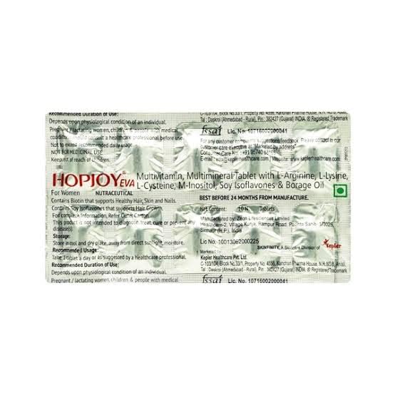 HOPJOY EVA TAB 30 TAB PACK OF 1