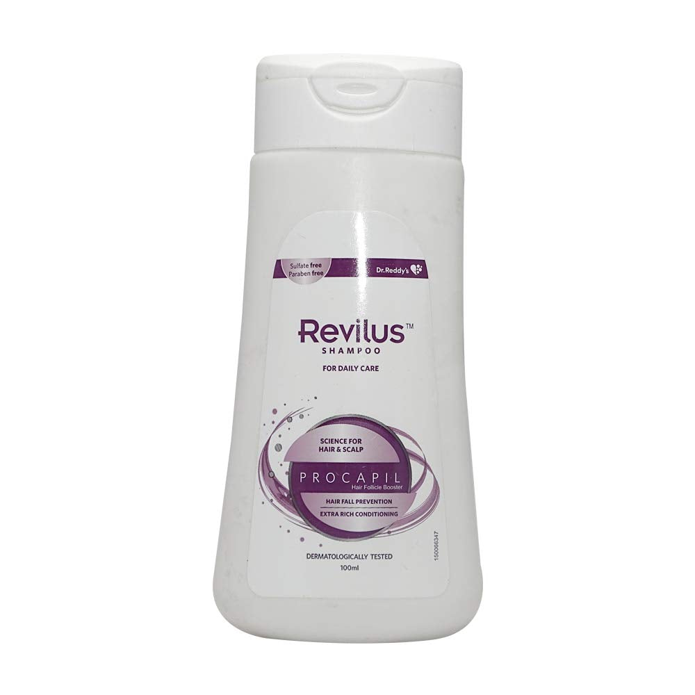 Revilus Shampoo with Procapil & Biotin for Deep Conditioning, Daily Care for Healthy & Strong Hair, Paraben and Sulphate Free, 100ml