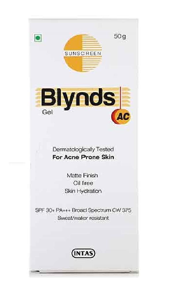 Blynds Ac Sun Screen Gel For Normal Skin Type 50Gm, spf 30