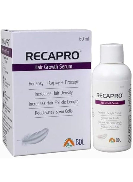 Recapro Hair Growth Serum, 60 ml,