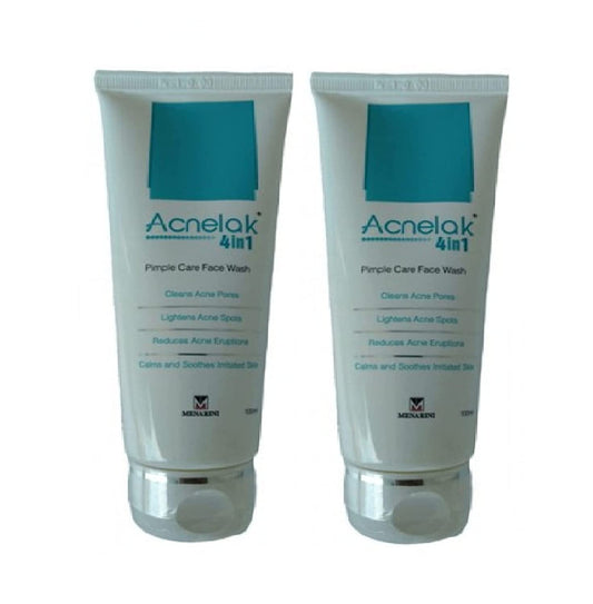 Acnelak Face Wash, White, 100 ml (Pack of 2)