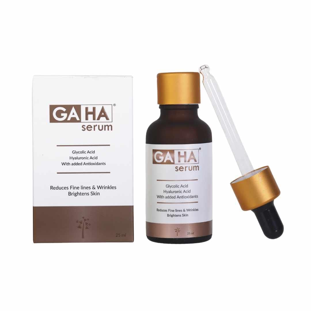 TRIKONA PHARMA Gaha Anti-Aging Face Serum With Added Antioxidants, Reduces Fine Lines & Wrinkles And Brightening Skin, (25Ml)