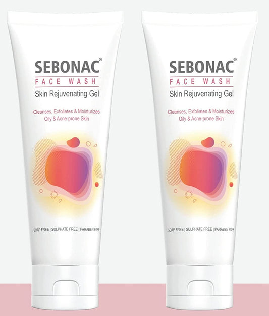 zinsec Sebonec Skin Rejuvenating Face Wash (75Gm) - Pack Of 2