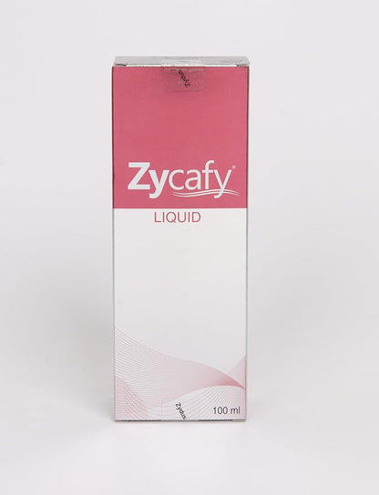 Zycafy  Liquid with Caffeine, Castor Oil, Apigenin, Vitamin E and Zinc | Prevents Hair Fall and Promotes Hair Growth | Suitable For Men & Women | 100 ml