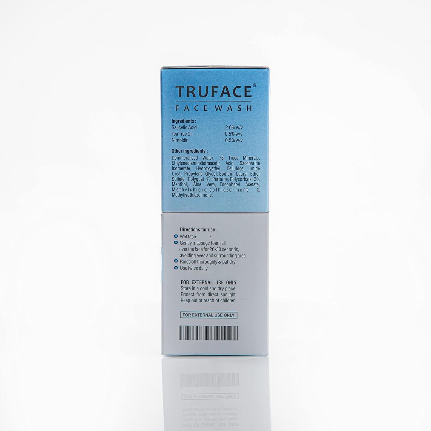 ALNICHE SWR_Truface Facewash, White, 60 ml (Pack of 1) (KT-SCA-005)