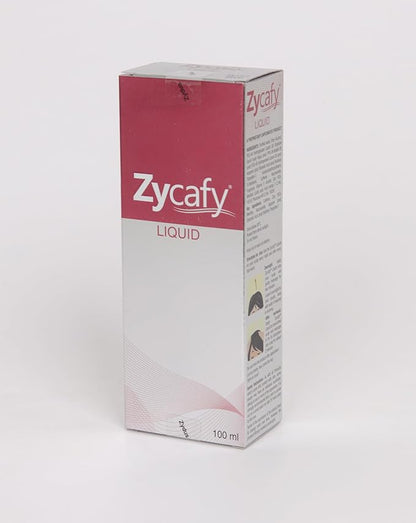 Zycafy  Liquid with Caffeine, Castor Oil, Apigenin, Vitamin E and Zinc | Prevents Hair Fall and Promotes Hair Growth | Suitable For Men & Women | 100 ml