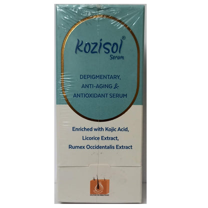 Kozisol Serum Depigmentary Anti-Aging and Antioxident Serum, 15ml