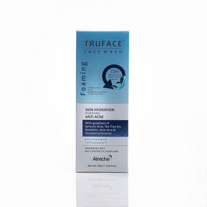 ALNICHE SWR_Truface Facewash, White, 60 ml (Pack of 1) (KT-SCA-005)