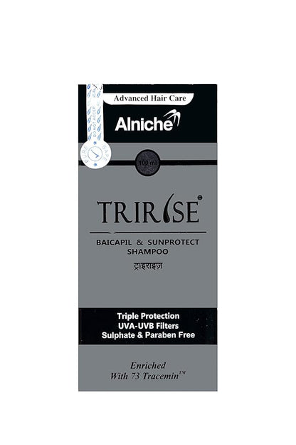 Alniche TRIRISE Hair Shampoo Anti-Dandruff Hair Fall Control Shampoo Hair Care Shampoo (100 Ml)