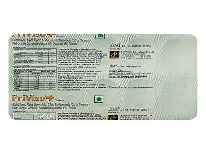 Priviso Plus - Strip of 10 Tablets