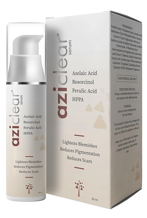 Aziclear Serum – Lightens Blemishes, Reduces Pigmentation and Scars 30ml