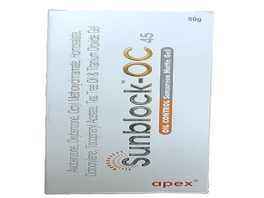 Sunblock-OC Oil Control Sunscreen Matte Gel 50 gm