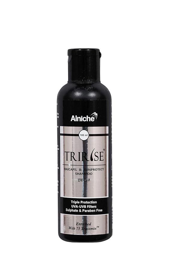 Alniche TRIRISE Hair Shampoo Anti-Dandruff Hair Fall Control Shampoo Hair Care Shampoo (100 Ml)