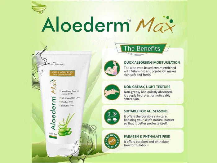 Aloederm Max Moisturising Cream