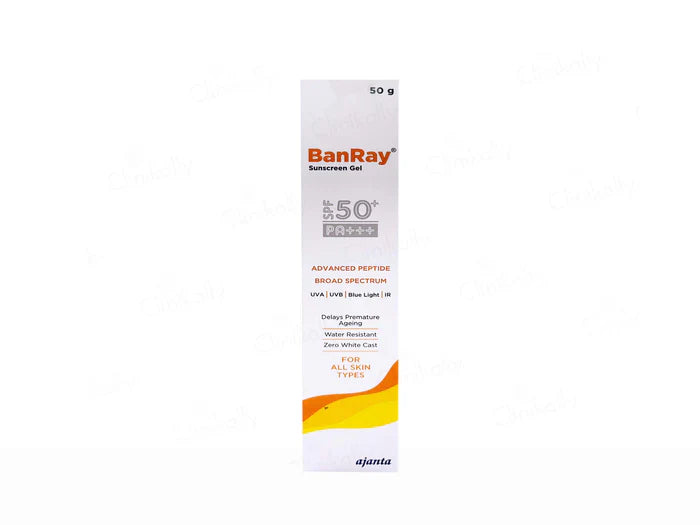 Banray Advanced Peptide Sunscreen Gel SPF 50+ PA+++