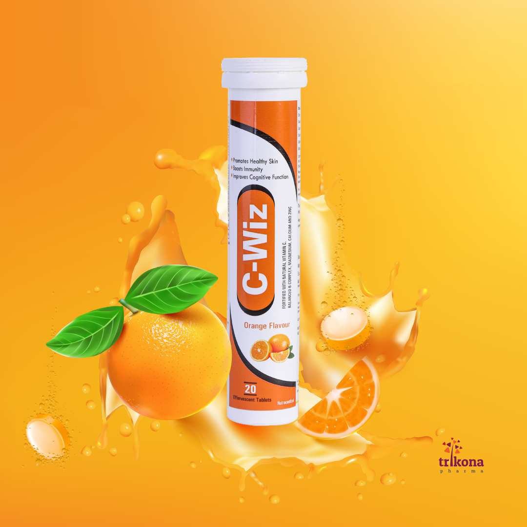 C-Wiz – Immunity Booster Orange Flavoured 20 Effervescent Tablets