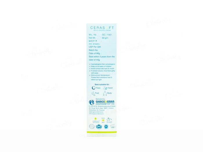 Cerasoft Moisturising Cream For Normal to Dry Skin