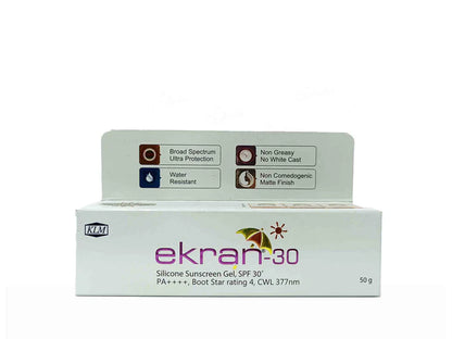 Ekran-30 Silicone Sunscreen Gel SPF 30+/PA++++