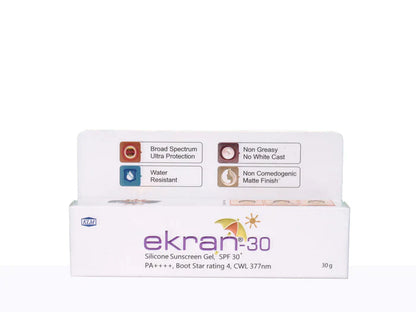 Ekran-30 Silicone Sunscreen Gel SPF 30+/PA++++