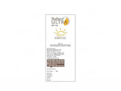 Nuface Ultra Sunscreen Gel SPF 40+ PA+++