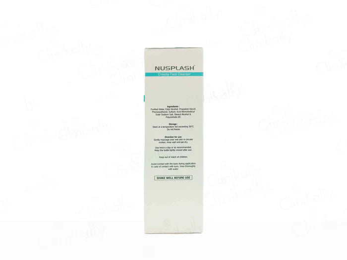 Nusplash Creamy Face Cleanser