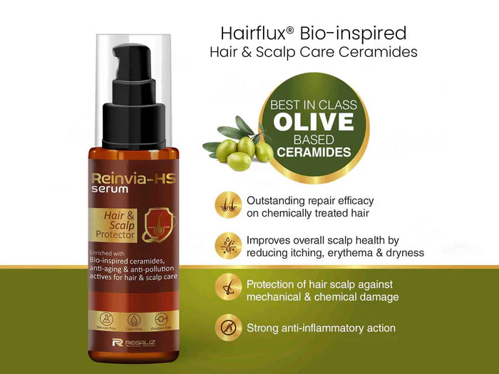 Reinvia-HS Hair & Scalp Protector Serum