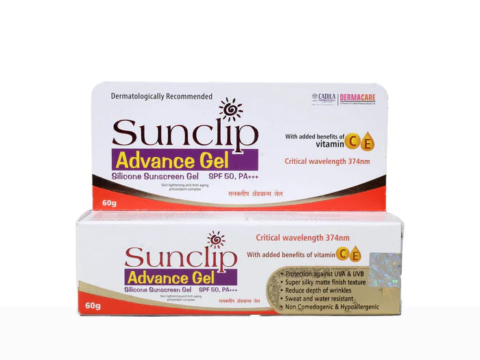 Sunclip Advance Silicone Sunscreen Gel SPF 50 PA+++