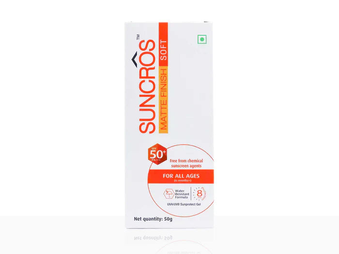 Suncros Matte Finish Soft SPF 50+