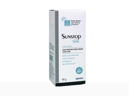 Sunstop Silk Sunscreen Matt Finish SPF 58+