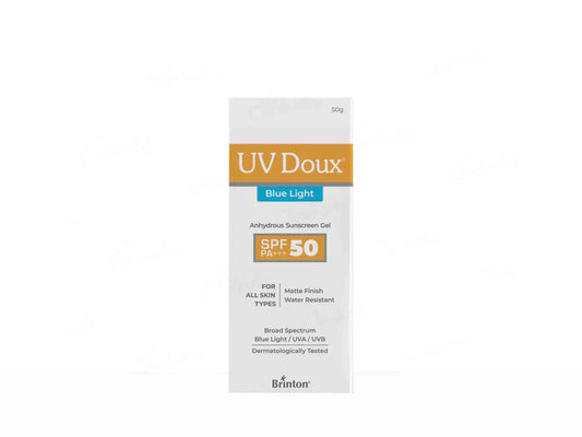 UV Doux Blue Light Anhydrous Sunscreen Gel SPF 50 PA+++