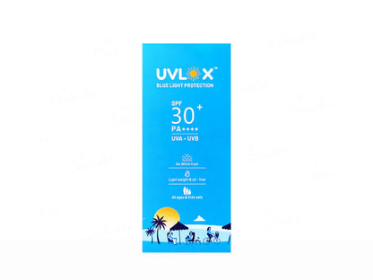 Uvlox Blue Light Protection Sunscreen SPF 30+ PA++++