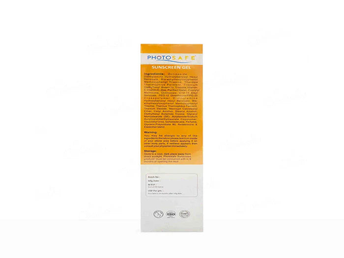 Photosafe Broad Spectrum Mineral Sunscreen Gel SPF 50+++